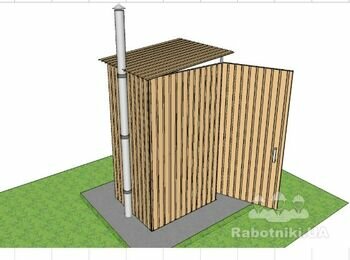 Установка уличных туалетов (септиков) в селах