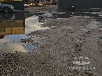 Влаштування парковки авто 600 м. кв. + водовідення