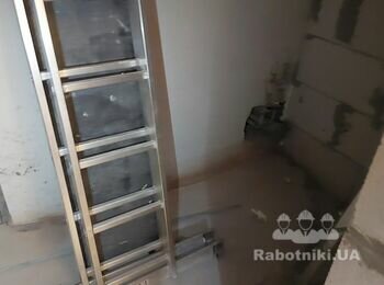 Черновая сантехника в 2х санузлах и кухня