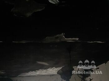 Прибрати сажу після пожежі. Потрібен Піскострум - (Пескоструй)
