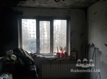 Прибрати сажу після пожежі. Потрібен Піскострум - (Пескоструй)