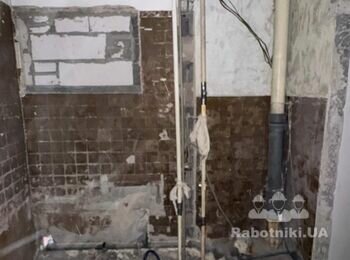 Заявка на ремонт ванной комнаты (6,55 м, высота потолков 2,53 м)