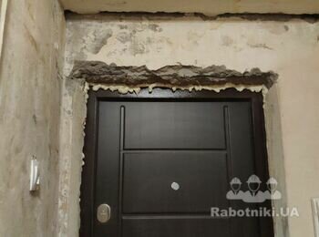 Борщагівка дверні пройоми, штукатарка, малярка, шпалери