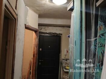 Борщагівка дверні пройоми, штукатарка, малярка, шпалери