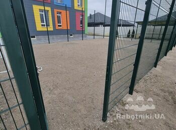 Будiвництво спорт майданчика 150 м.2