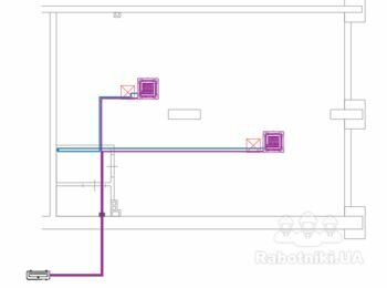 Вентилятор система для маленького спортзала