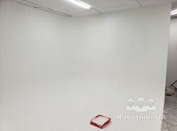 Поклейка гкл, шпаклевка , покраска