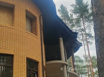 Демонтаж -Монтаж ливневой системы на фасадах