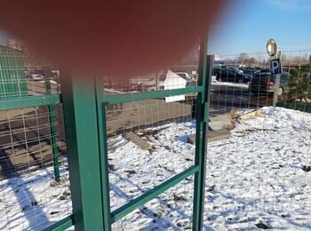 Встановлення кодового замка на металеву хвіртку на автостоянці