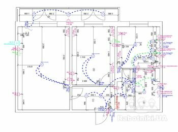 Требуется электрик на комплекс однокомнатной квартиры
