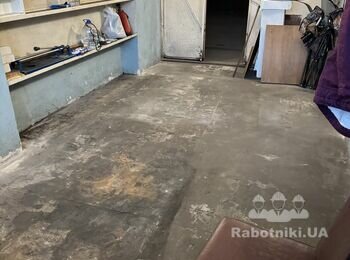 Підлога в гаражі
