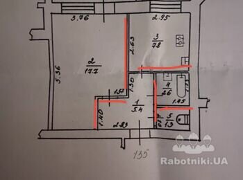 Демонтаж кирпичных перегородок в квартире