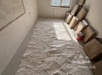 Змонтувати та підготувати 3Д скелю на стіну