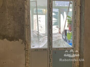 Откоси на балконі двері