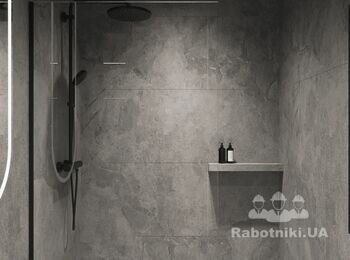 Власник положить плитку 110 кв.м Квартира розмір 60x120