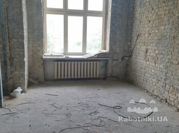 Чорнова штукатурка стін