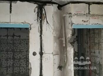 Сантехнические работы в санузле трубой с сшитого полиэтиленаx "Uponor"