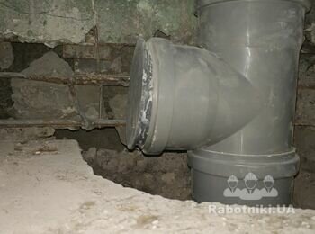 Сантехнические работы в санузле трубой с сшитого полиэтиленаx "Uponor"