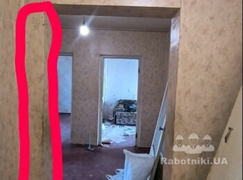 Демонтаж дверного отвору