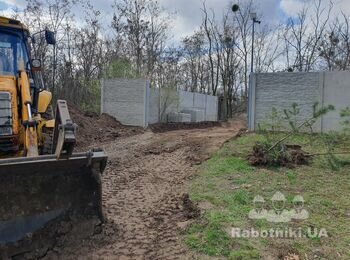 Укладання тротуарної плитки 60 мм на пісчано цементну основу 76 кв м