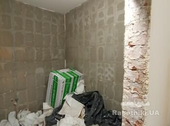 Потрібно зробити демонтаж клею плиточного