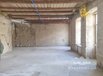 Чорнова штукатурка стін