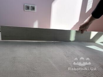 Шлифовка стяжки,невелира под ламинат