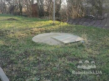 Обрізати і підмурувати кільця септика та колодязя (Бровары)