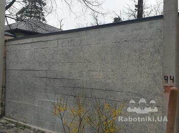 Заштукатурить и нанести барашек
