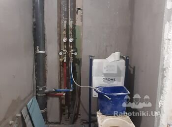 Трап для душа, укладка плитки.