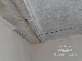 Обшить ГКЛ бетонные выступы на потолке