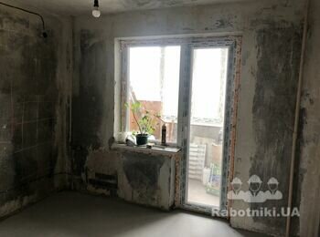 Машина штукатурка стін 136 м2