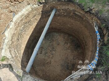 Монтаж септика