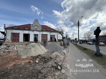 Тротуарная плитка 265 м2 , 115 м/п бордюра.