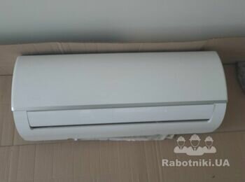 Монтаж внутрішнього блоку кондиціонера та чистка зовн.блоку (2шт/9ки).