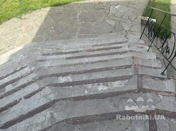 Тротуарна плитка, то сходи в будинок