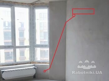 Закладка магістралі під кондиціонер
