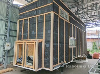 Обшивка сайтінгом, профнастилом