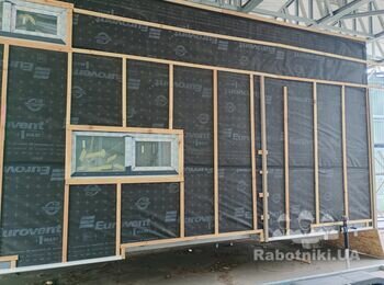 Обшивка сайтінгом, профнастилом