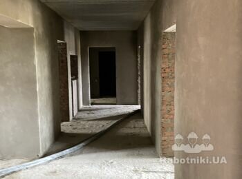 Декоративна штукатурка підїздів барашек