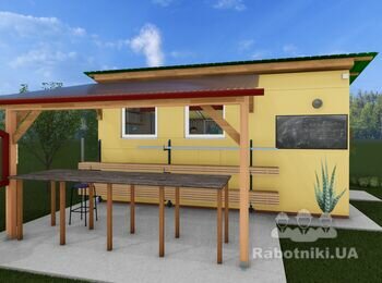 Будівництво майстерні-сарая за кресленнями замовника.