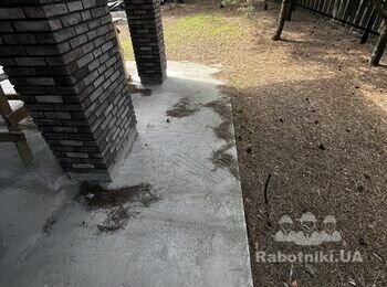 Укладка брусчатки