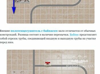Заміна рушникосушарки