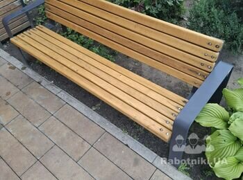 Реставрація брусів лавок