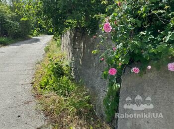 Подпорная стена дачного участка