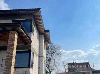 Потрібно зробити тимчасову лівньовку з даху (водостік) бюджетне ріше