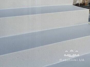 Покриття сходів. Наливні сходи
