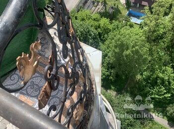 Реставрация балкона (отлив,козирьек)