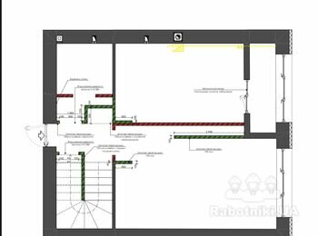 Потрібно змуровати перегородки з ГБ + штукатурка