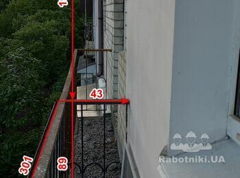 Косметический ремонт балкона